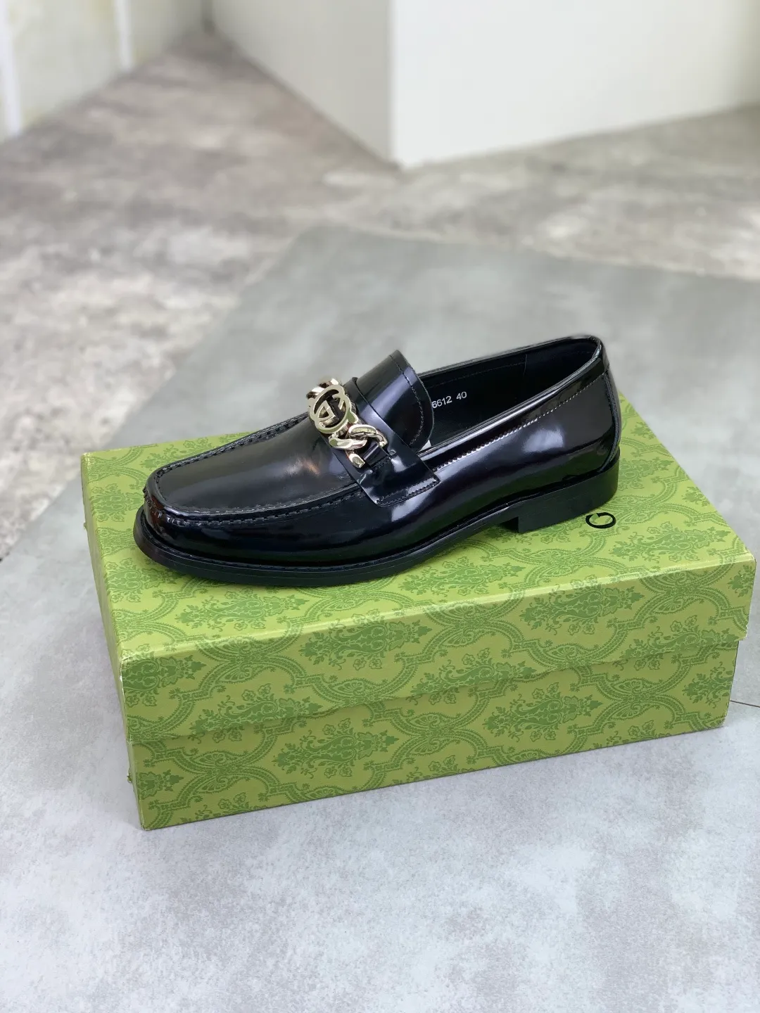 Men's men's shoes 💰P480 [New style] Water-dyed cowhide 💰💎💎💎 [Gucci] GUCCI high-end men's formal business leather shoes, original order 1:1 authentic goods! Original imported high-end open-edge beaded calfskin, original metal buckle, imported first-layer cowhide lining for feet, original outsole, men's shoe size: 38-45, 4️⃣ colors available